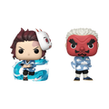 Funko Pop! Animation: Demon Slayer - Tanjiro Kamado & Sakonji Urokodaki 2-Pack Summer Convention 2023 Exclusive