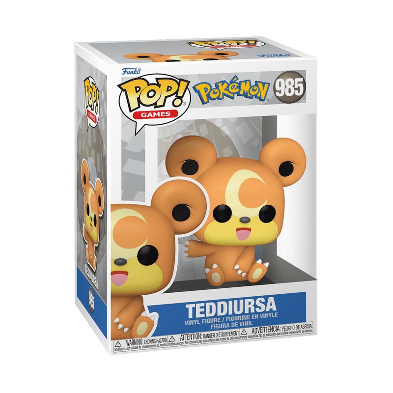 Funko Pop! Games: Pokémon - Teddiursa #985