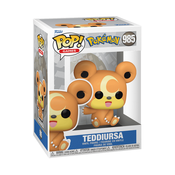 Funko Pop! Games: Pokémon - Teddiursa #985