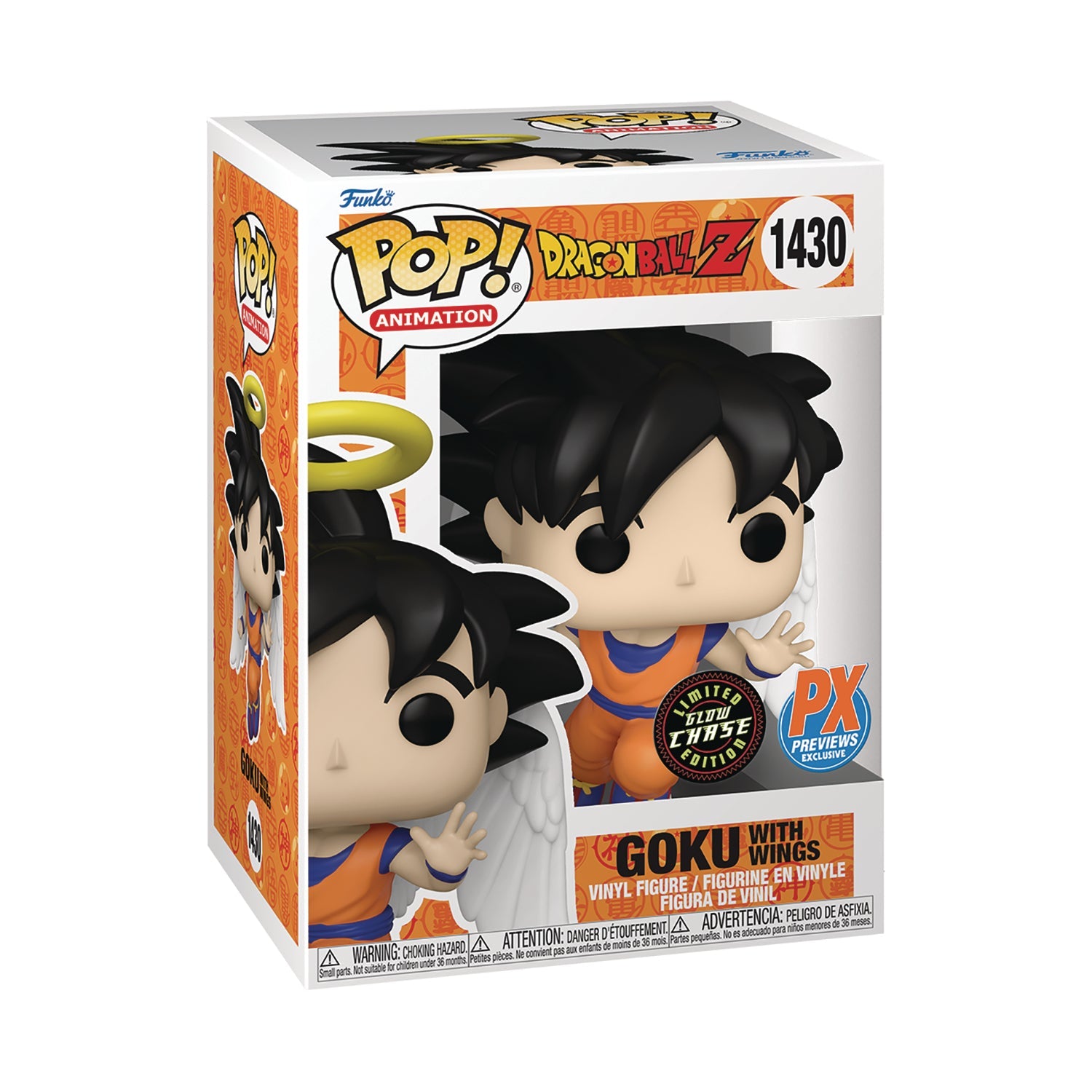 Funko Pop! Dragon Ball Z Angel Goku Chase PX Exclusive – Fundom