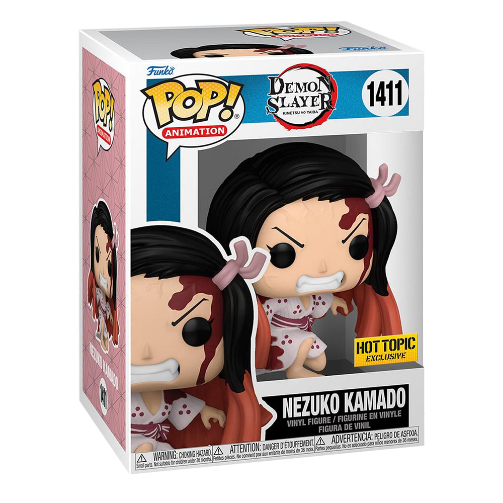 Funko Pop! Animation: Demon Slayer: Kimetsu No Yaiba - Nezuko Kamado Hot Topic Exclusive