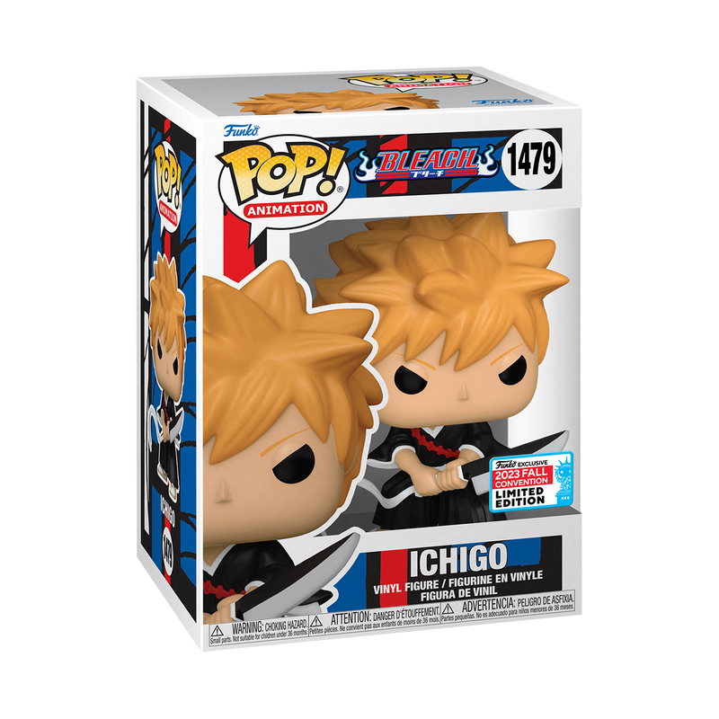 Funko Pop! Animation: Bleach - Ichigo Kurosaki #1479 2023 Fall Convention Exclusive