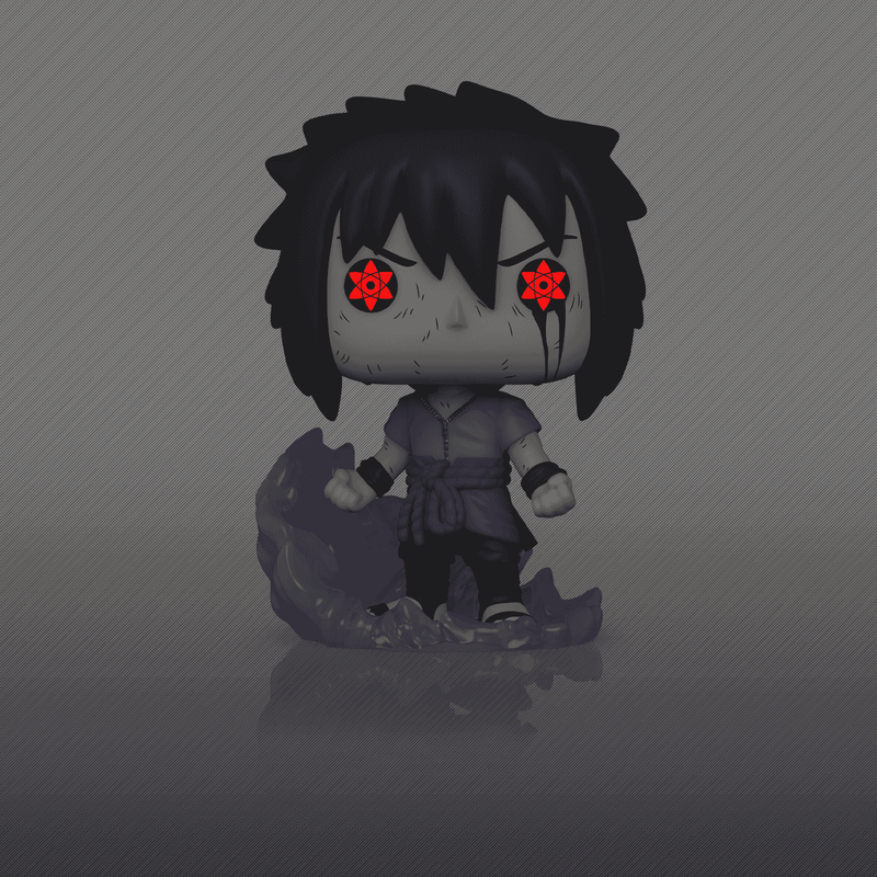 Funko Pop! Animation: Naruto Shippuden - Sasuke Uchiha Amaterasu Glow-in-the-dark Exclusive