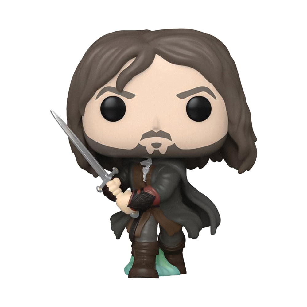 Funko Pop! Movies: Lord of the Rings - Aragorn Glow #1444 Specialty Exclusive