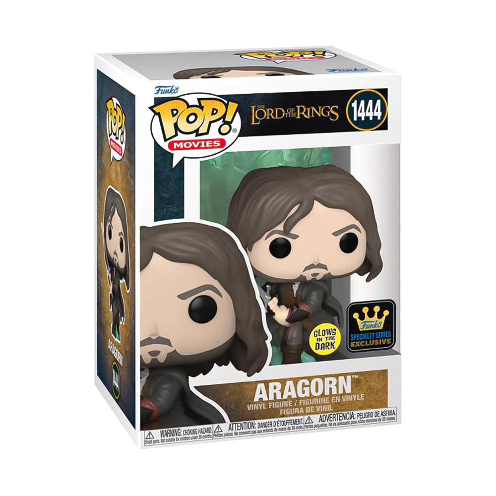 Funko Pop! Movies: Lord of the Rings - Aragorn Glow #1444 Specialty Exclusive