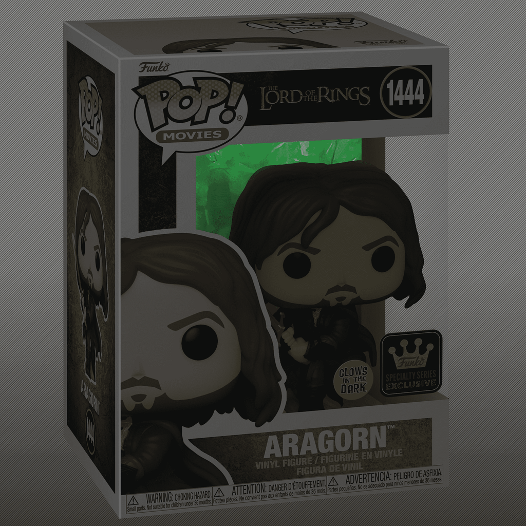 Funko Pop! Movies: Lord of the Rings - Aragorn Glow 1444 Specialty Exclusive - Fundom