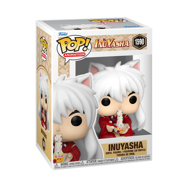 Funko Pop! Animation: InuYasha - Inuyasha Eating Noodles #1590