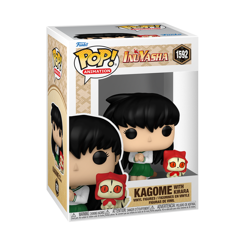 Funko Pop! & Buddy Animation: InuYasha - Kagome Higurashi & Kirara with Scarf #1592