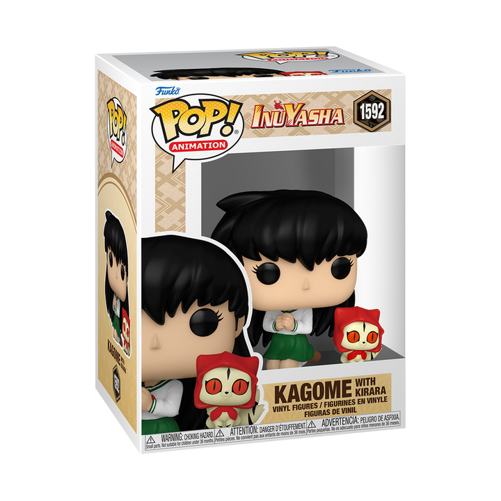 Funko Pop! & Buddy Animation: InuYasha - Kagome Higurashi & Kirara with Scarf #1592