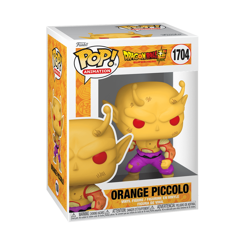 Funko Pop! Animation: Dragon Ball Super: Super Hero - Orange Piccolo Battle Damaged #1704