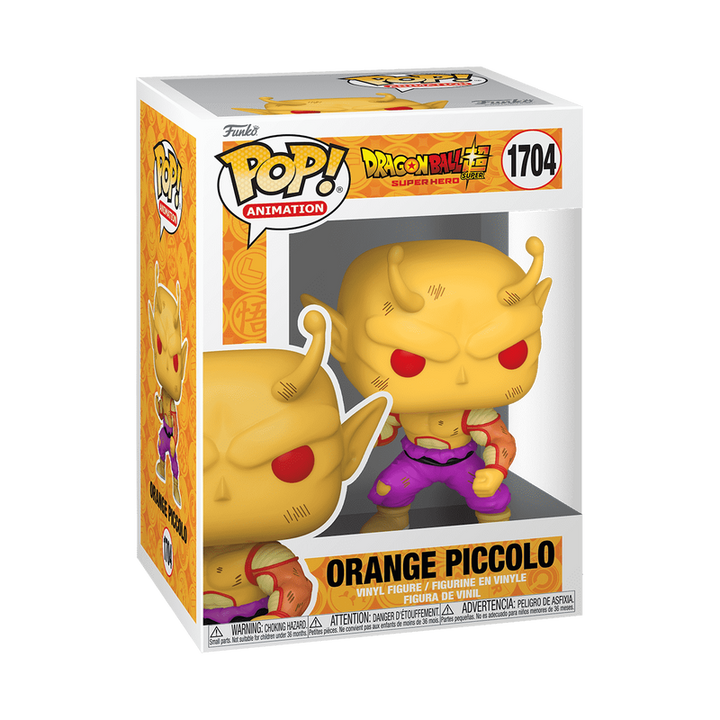 Funko Pop! Animation: Dragon Ball Super: Super Hero - Orange Piccolo Battle Damaged #1704