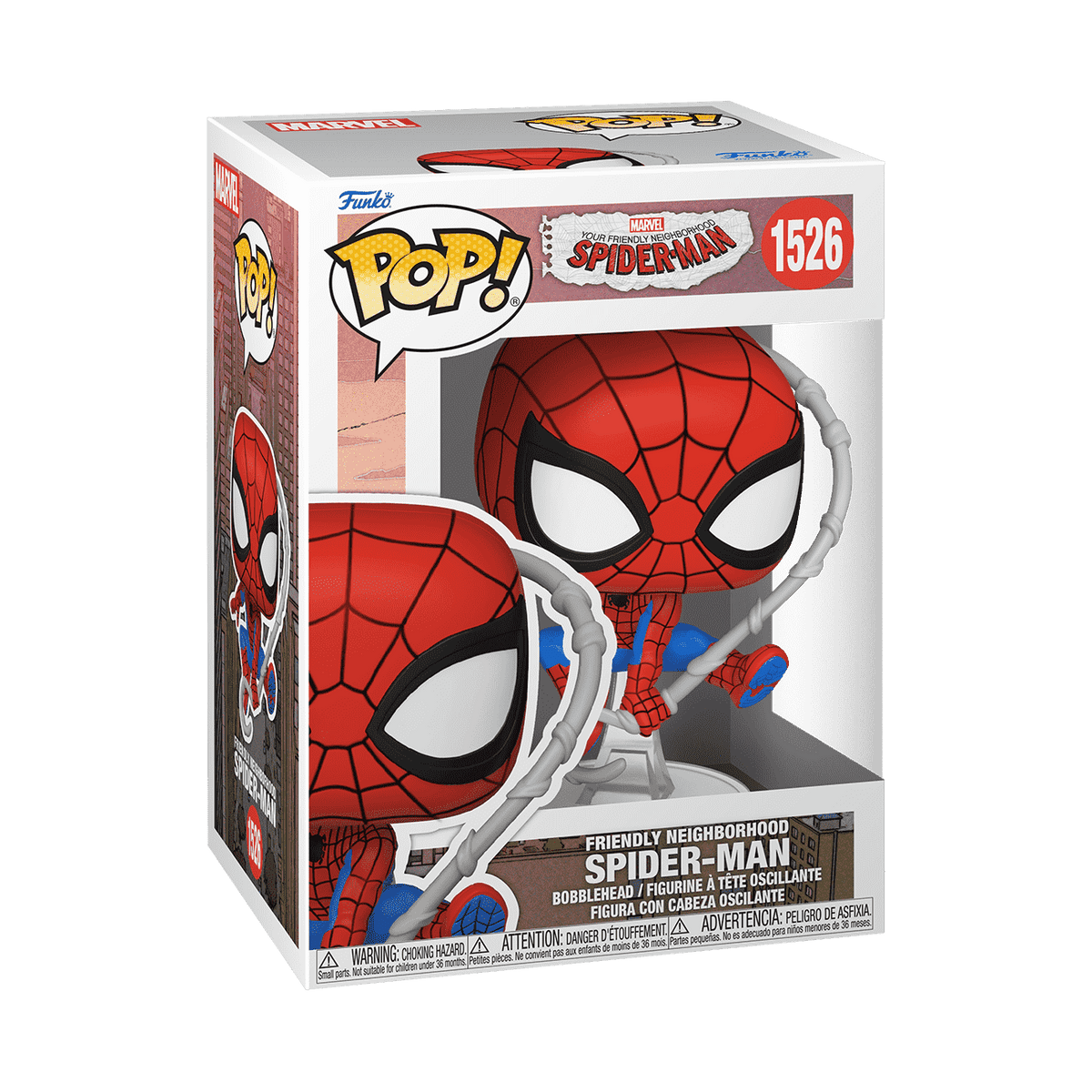 Funko Pop! Marvel: Friendly Neighborhood Spider-Man - Spider-Man Final Suit #1526