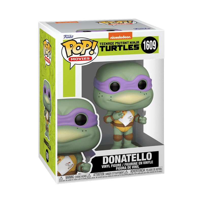 Funko Pop! Movies: Teenage Mutant Ninja Turtles - Donatello with Pizza Slice #1609