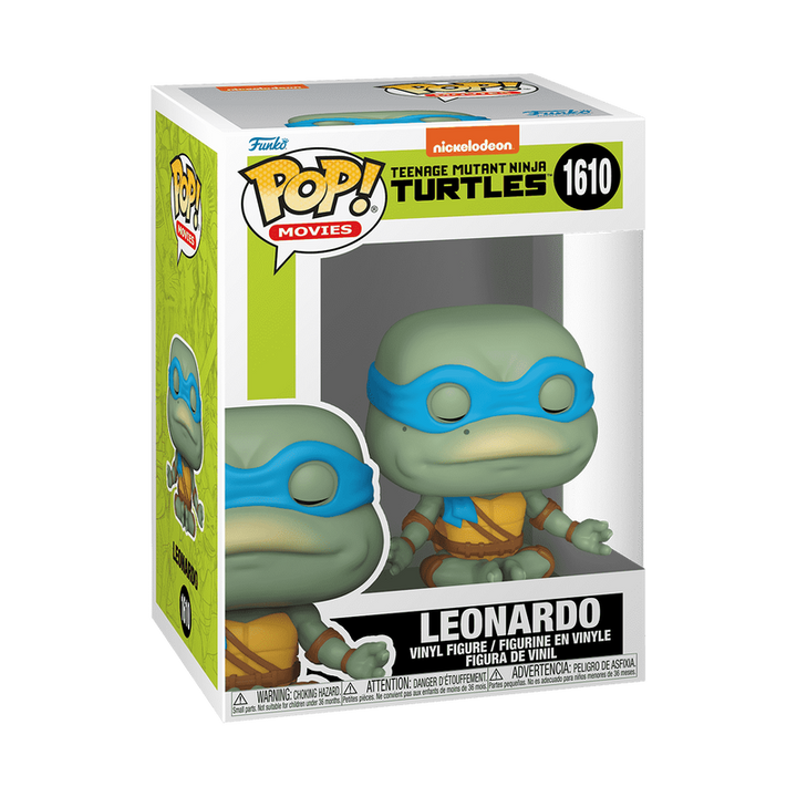 Funko Pop! Movies: Teenage Mutant Ninja Turtles - Leonardo Meditating #1610