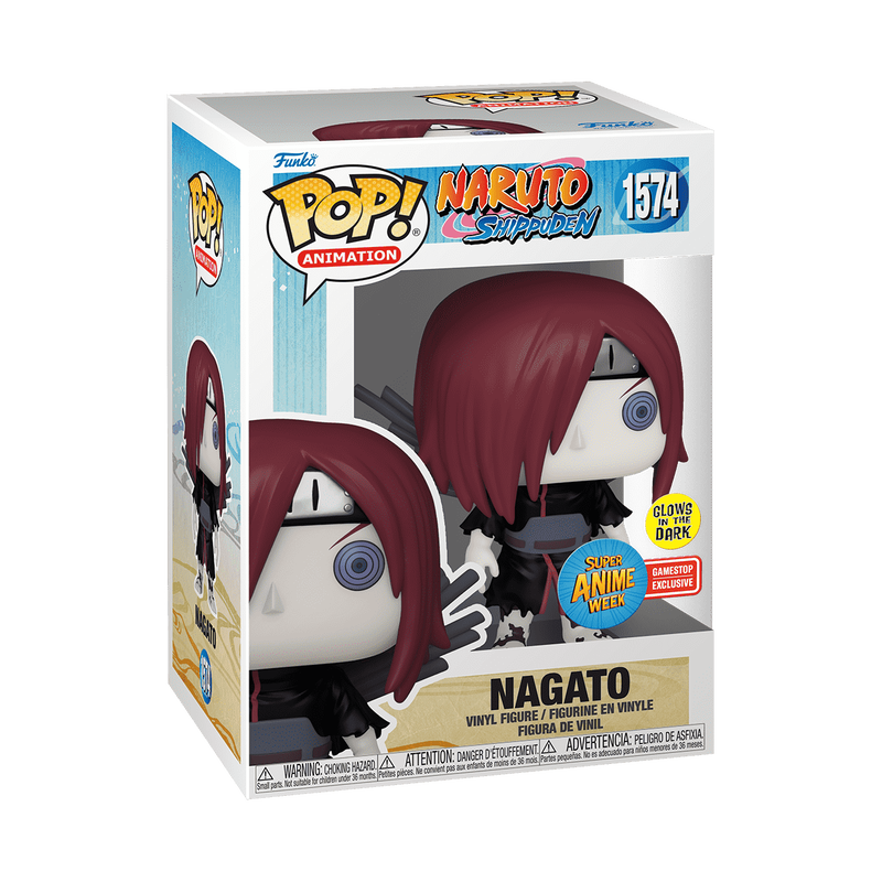 Funko Pop! Animation: Naruto Shippuden - Nagato #1574 Glow-in-the-Dark Exclusive