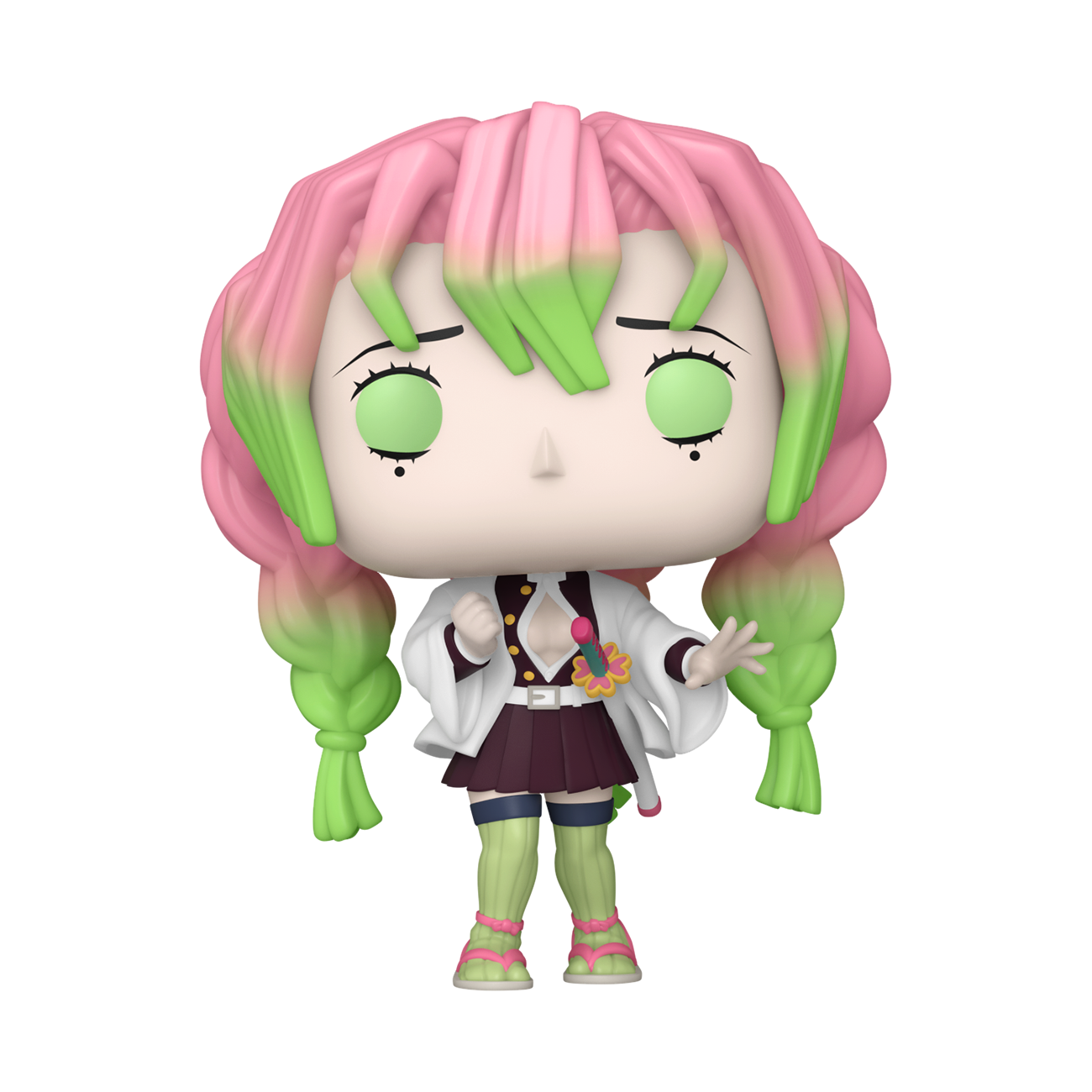 Funko Pop! Animation: Demon Slayer: Kimetsu no Yaiba - Mitsuri Kanroji Glow-in-the-dark Fundom Exclusive