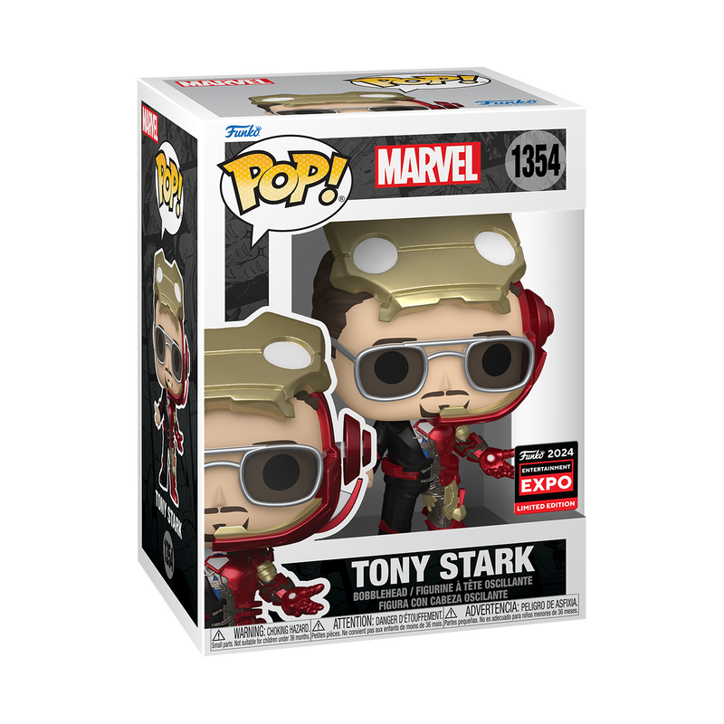 Funko Pop! Marvel: Tony Stark Summoning Armor 2024 Limited Edition Entertainment Expo Shared Exclusive