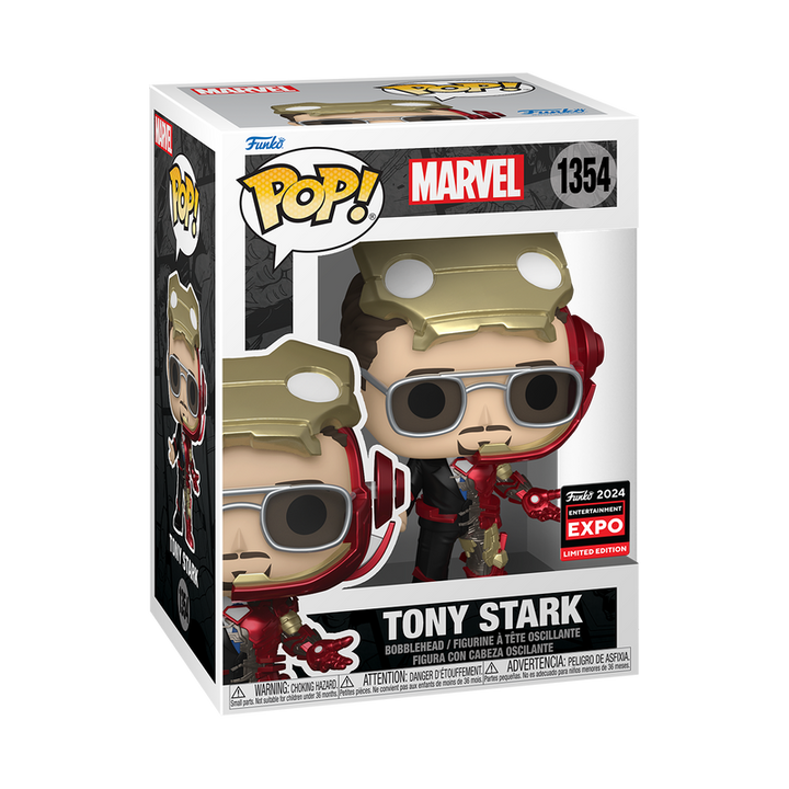 Funko Pop! Marvel: Tony Stark Summoning Armor 2024 Limited Edition Entertainment Expo Shared Exclusive