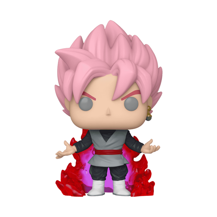 Funko Pop! Animation: Dragon Ball Super - Super Saiyan Rose Goku Black #1516 Glow-in-the-dark Hot Topic Exclusive