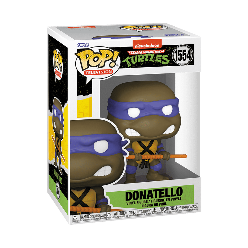 Funko Pop! Television: Teenage Mutant Ninja Turtles - Donatello Classic #1554