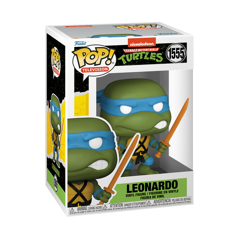 Funko Pop! Television: Teenage Mutant Ninja Turtles  - Leonardo Classic #1555