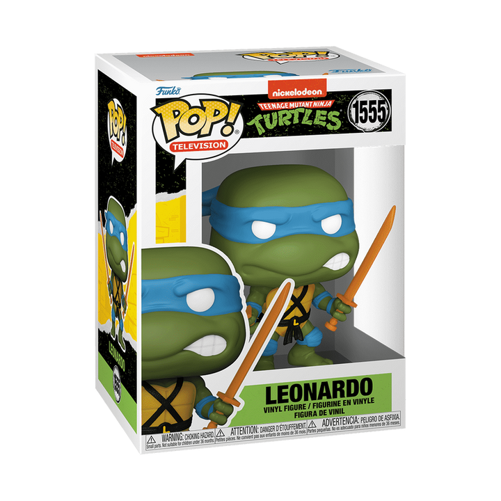 Funko Pop! Television: Teenage Mutant Ninja Turtles  - Leonardo Classic #1555