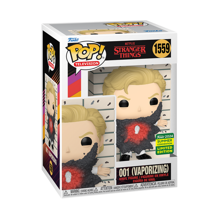 Funko Pop! Television: Stranger Things - 001 Vaporizing #1559 2024 Summer Convention