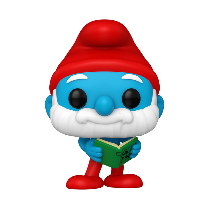 Funko Pop! Television: The Smurfs - Papa Smurf With Magic Book #1525 2024 Summer Convention