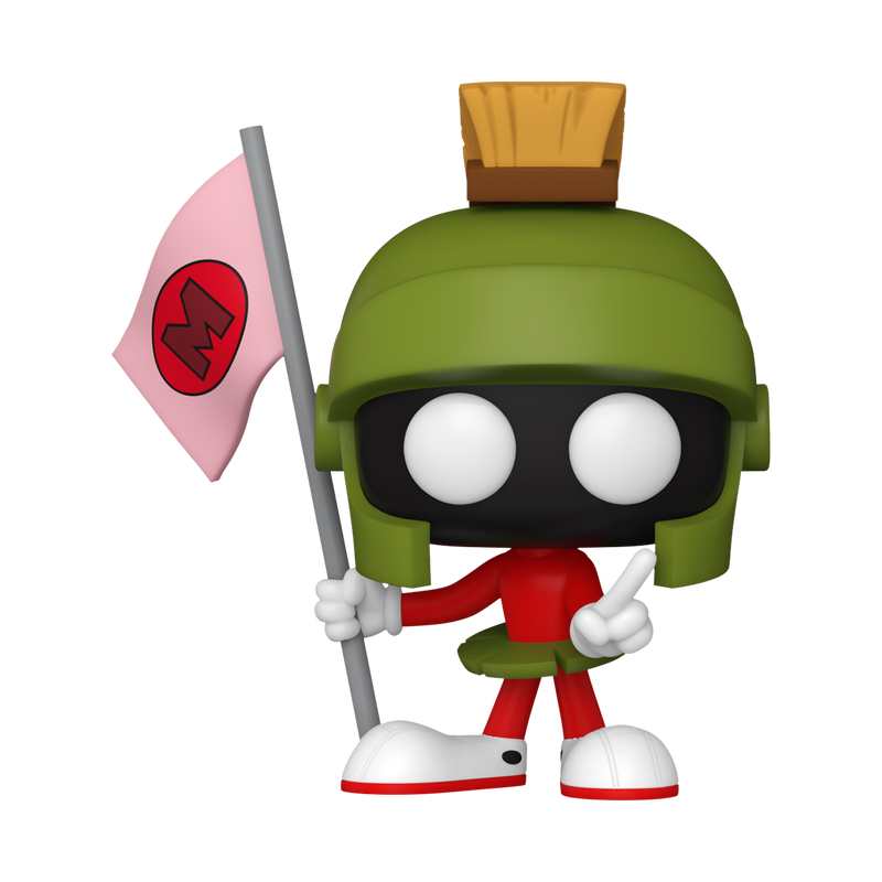 Funko Pop! Animation: Looney Tunes - Marvin the Martian with Martian Flag #1589 2024 Summer Convention