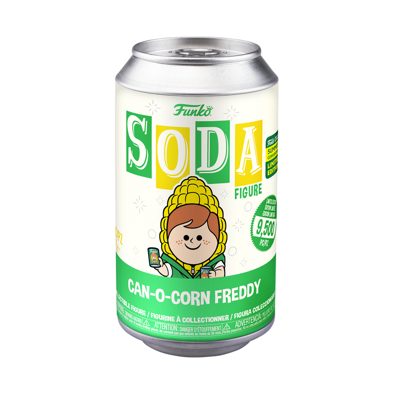 Funko Vinyl SODA Can-O-Corn Freddy 2024 Summer Convention