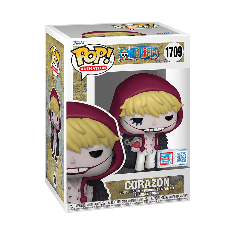 Funko Pop! Animation: One Piece - Corazon With Devil Fruit #1709 2024 Fall Convention Exclusive