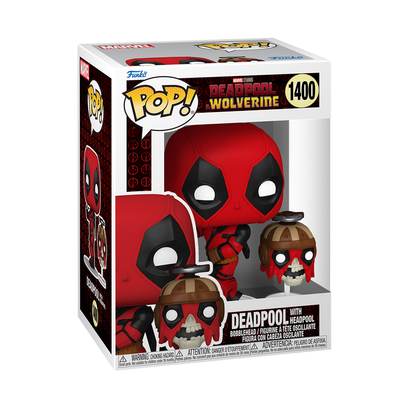 Funko Pop! & Buddy Marvel: Deadpool & Wolverine - Deadpool and Headpool #1400