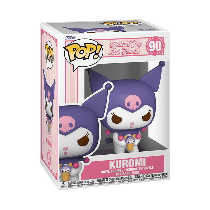 Funko Pop! Hello Kitty and Friends - Kuromi with Ice Cream #90