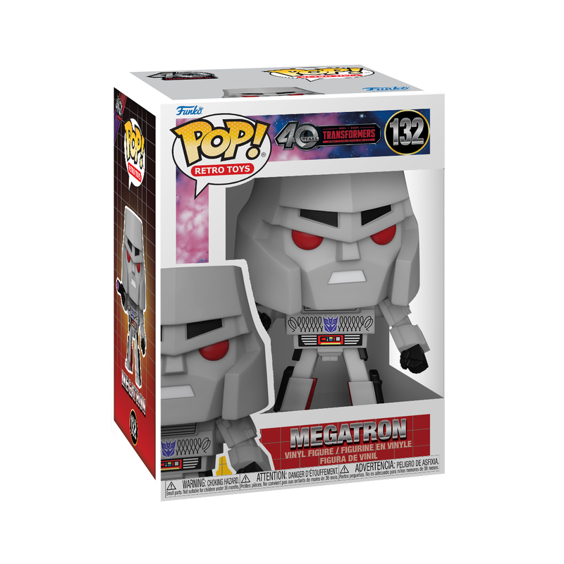 Funko Pop! Retro Toys: Transformers 40th Anniversary - Megatron Generation 1 #132