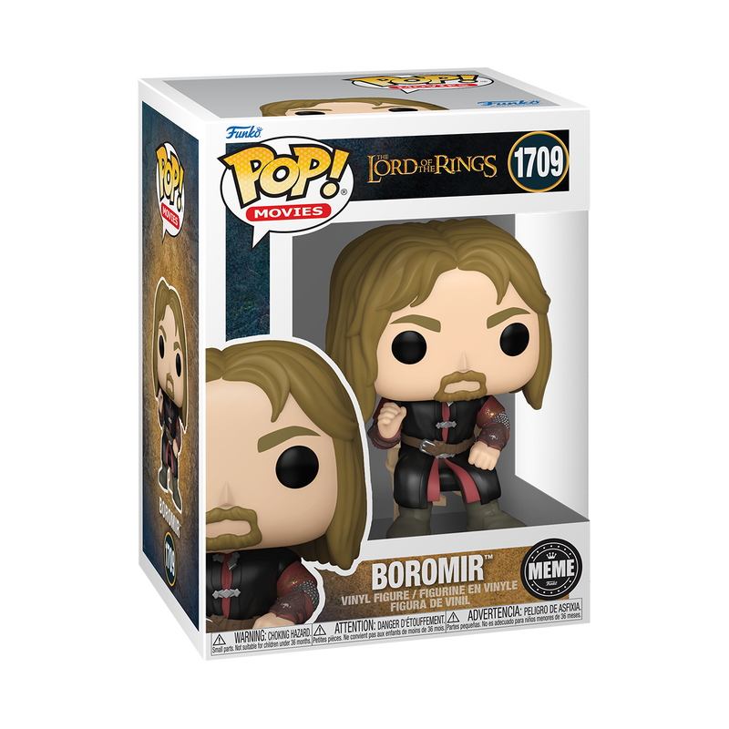 Funko Pop! Memes Movies: The Lord of the Rings - Boromir One Does Not Simply Meme #1709