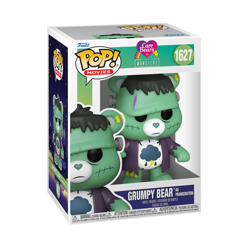 Funko Pop! Movies: Care Bears x Universal Monsters - Grumpy Bear as Frankenstein #1627