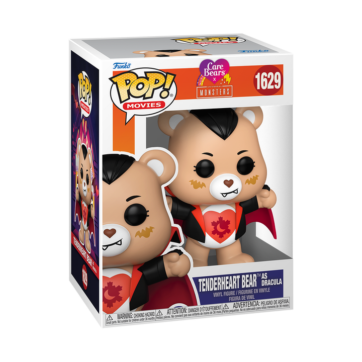 Funko Pop! Movies: Care Bears X Monsters - Tenderheart Bear as Dracula #1629