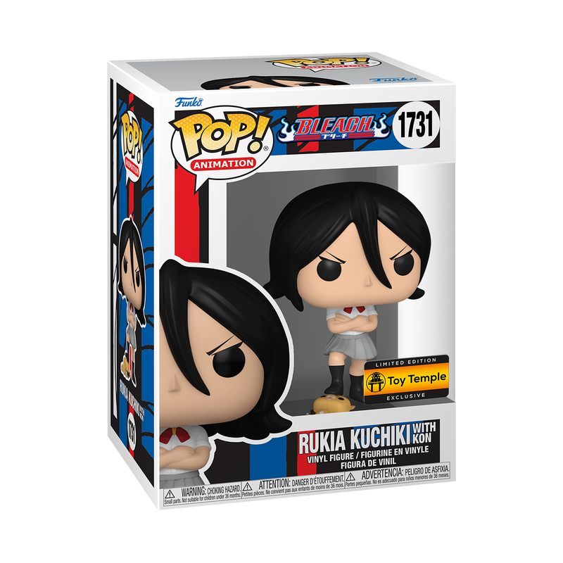 Funko Pop! Animation: Bleach - Rukia Kuchiki with Kon #1731 Toy Temple Exclusive