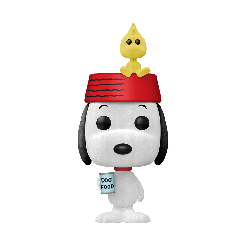 Funko Pop! Animation: Peanuts - Snoopy & Woodstock 2096 Flocked Entertainment Earth Exclusive - Fundom