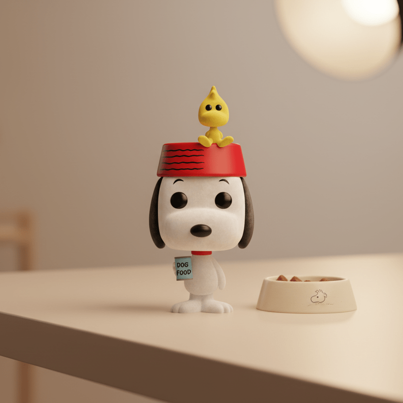 Funko Pop! Animation: Peanuts - Snoopy & Woodstock 2096 Flocked Entertainment Earth Exclusive - Fundom