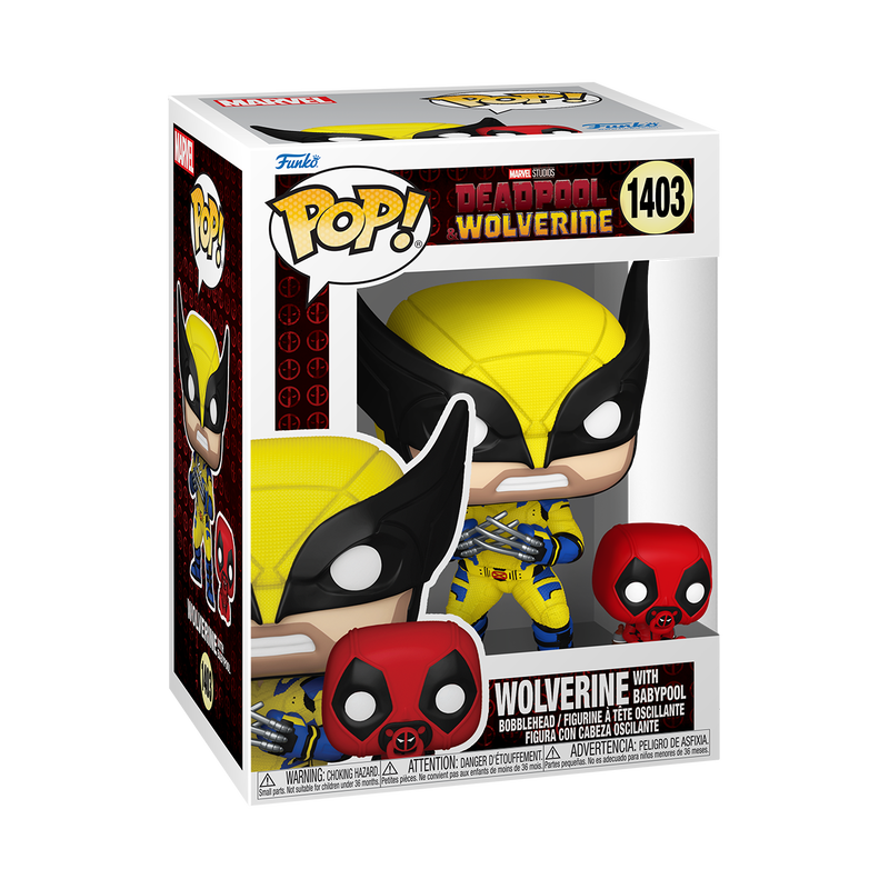 Funko Pop! & Buddy Marvel: Deadpool & Wolverine - Wolverine and Babypool #1403