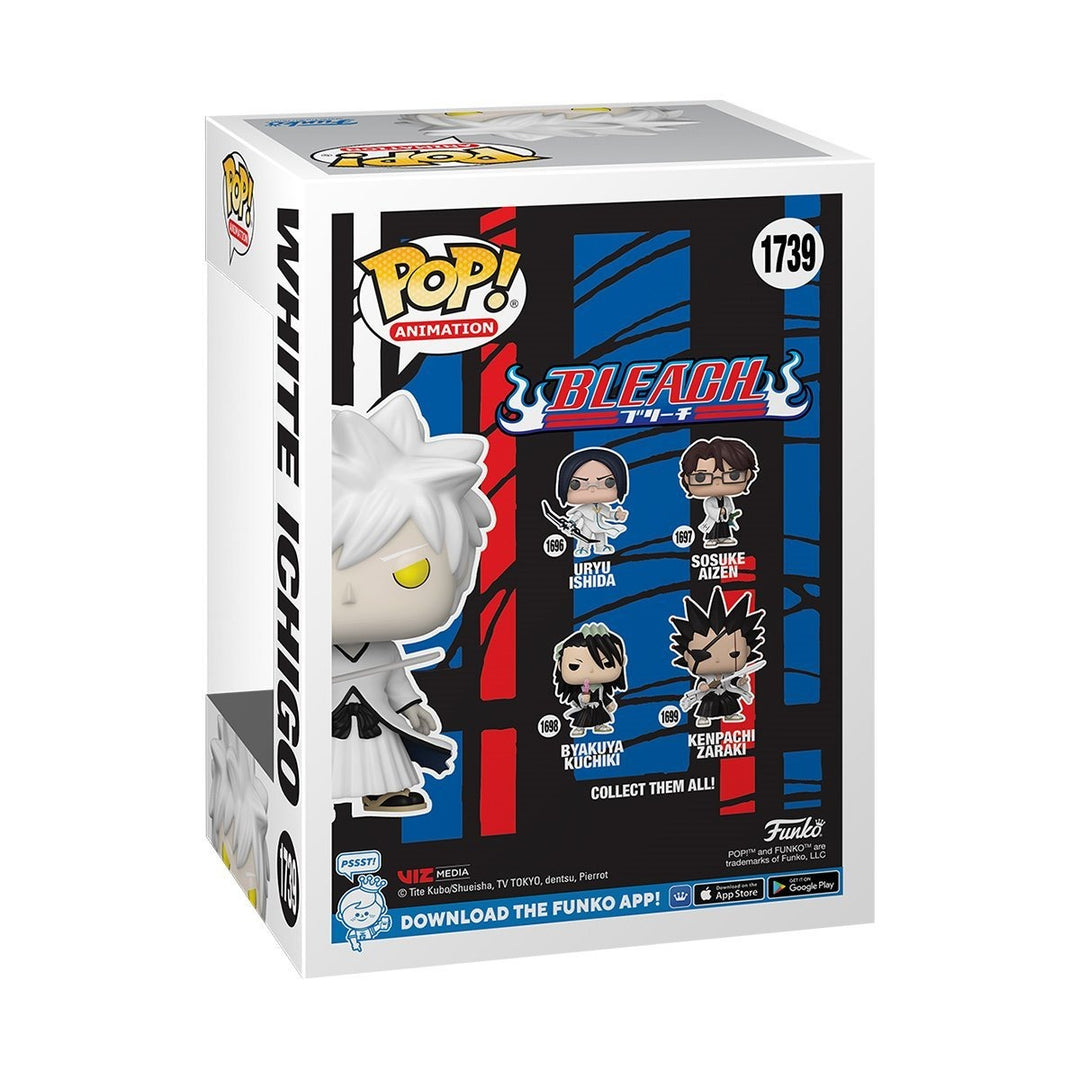 Funko Pop! Animation: Bleach - White Ichigo Kurosaki #1739 AAA Anime Exclusive