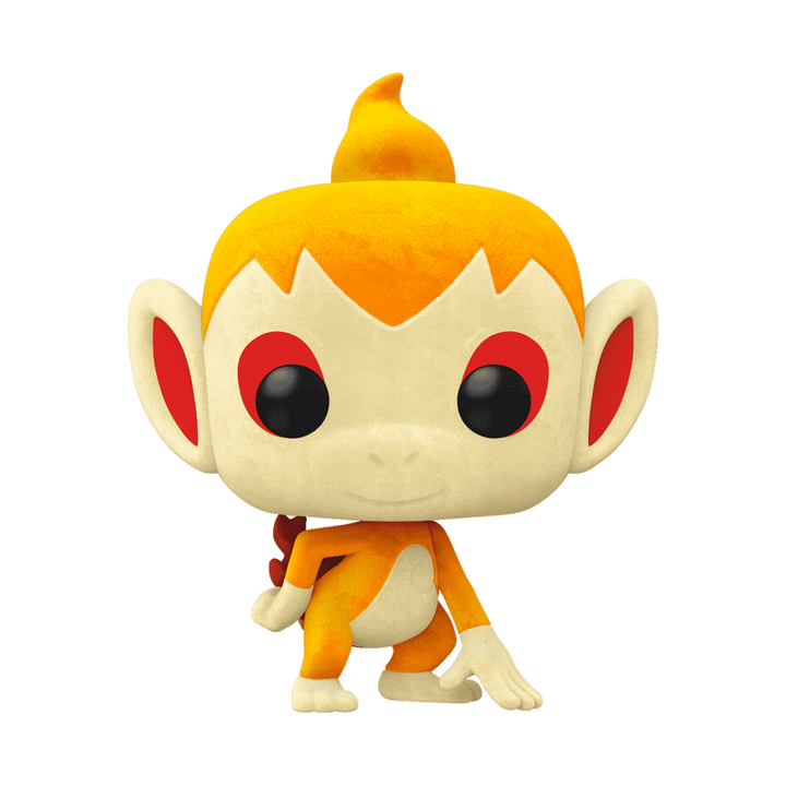 Funko Pop! Games: Pokemon - Chimchar Flocked #963 Shop Exclusive