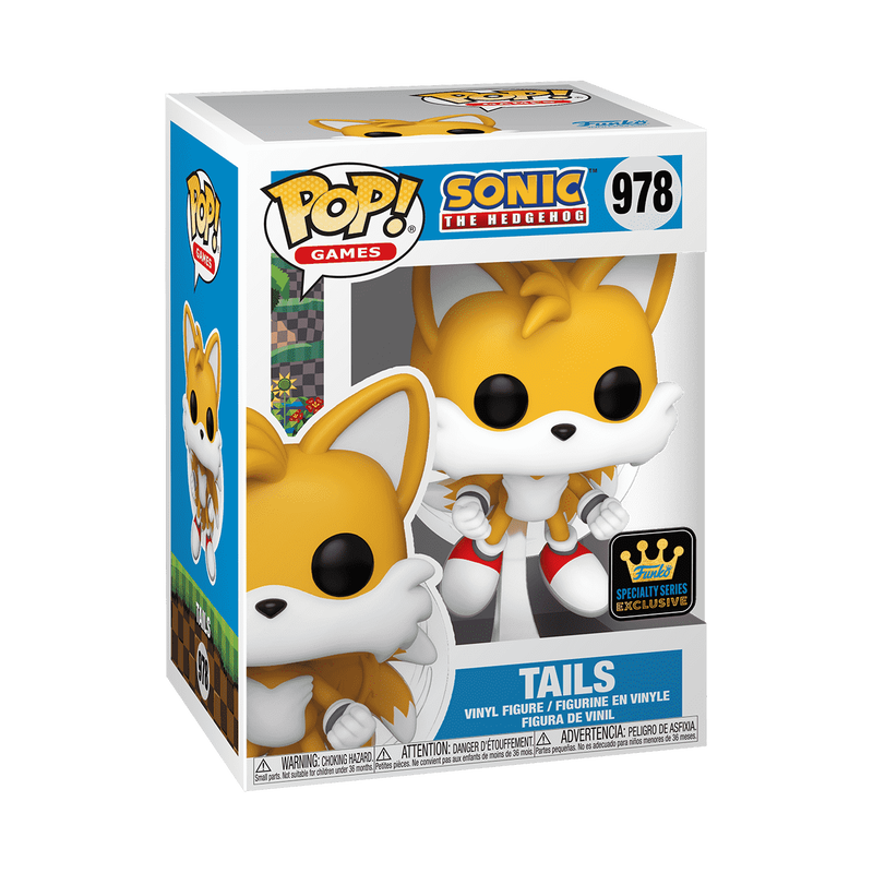 Funko Pop! Games: Sonic the Hedgehog - Tails Flying #978 Specialty Series