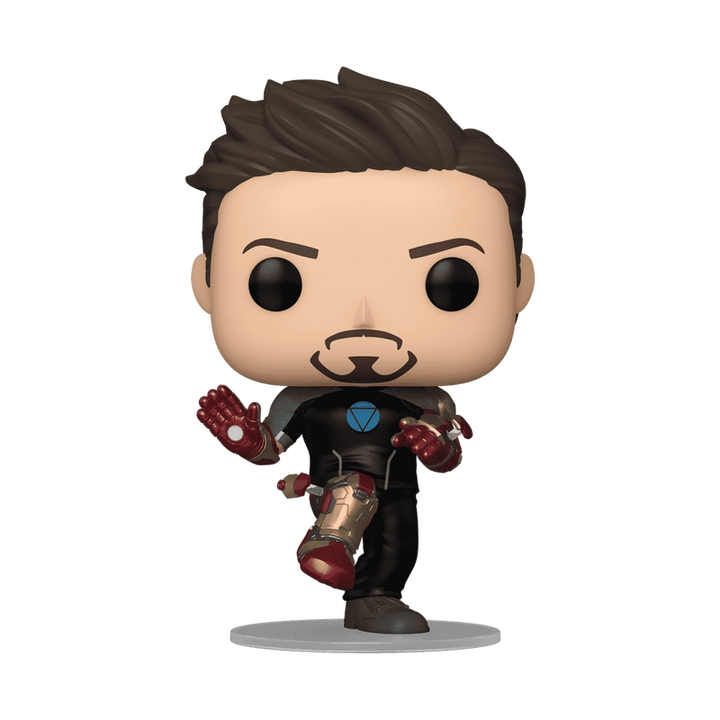 Funko Pop! Marvel Studios: The Infinity Saga - Tony Stark Iron Man MK42 Armor Glow-in-the-dark #1416 Entertainment Earth Exclusive