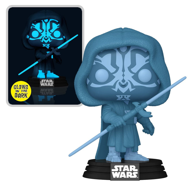 Funko Pop! Star Wars - Hologram Darth Maul Glow-in-the-Dark #740 Specialty Series 