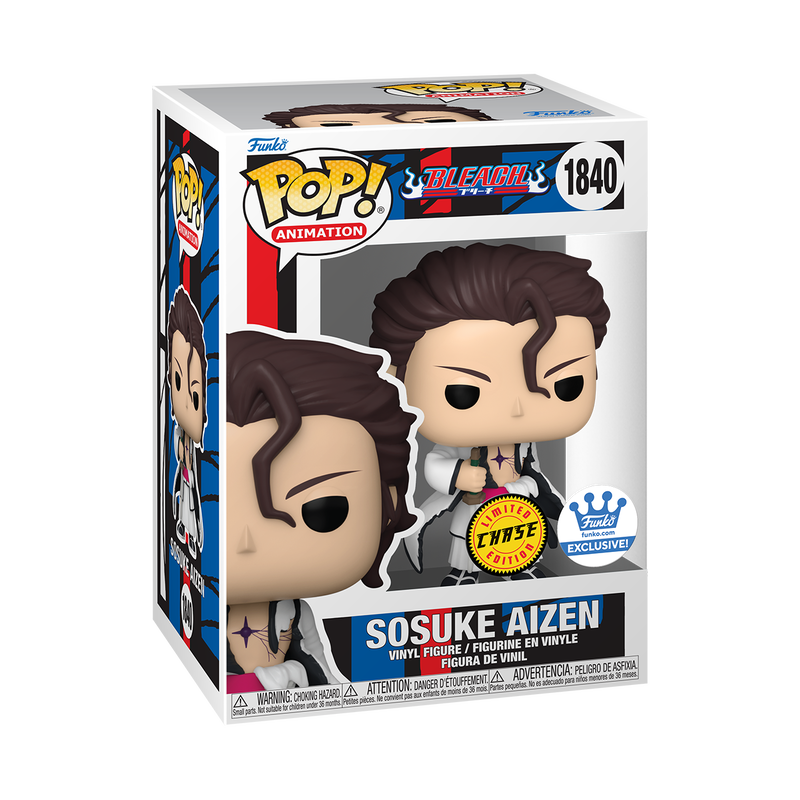 Funko Pop! Animation: Bleach - Sosuke Aizen with the Hōgyoku Chase #1840 Shop Exclusive