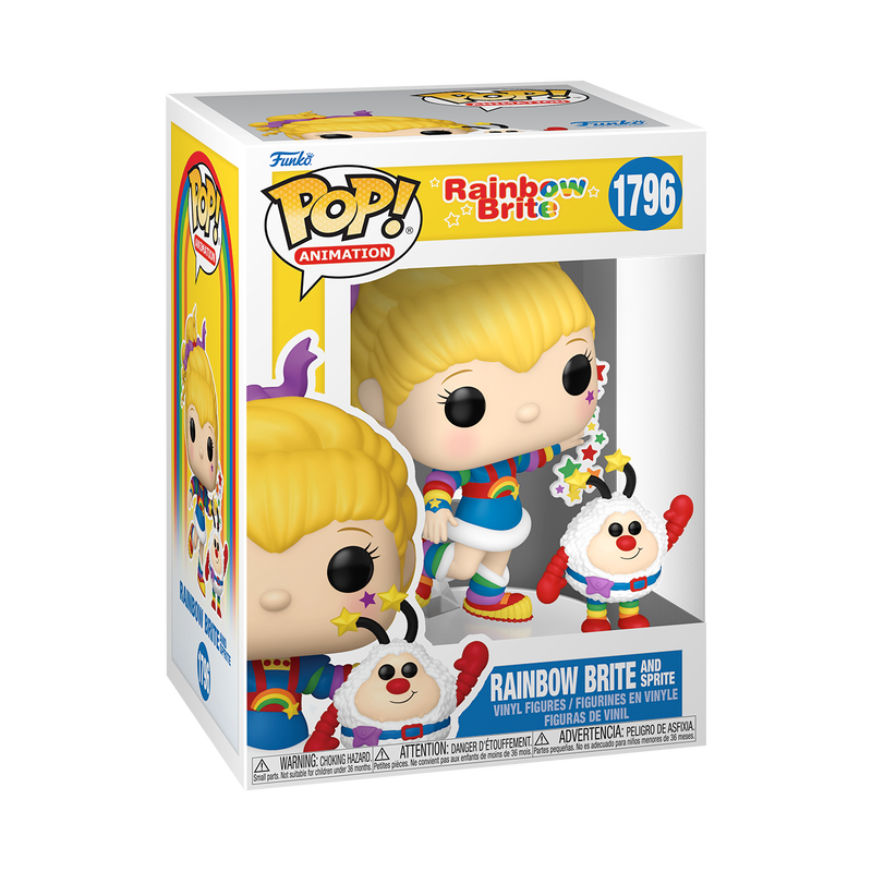 Funko Pop! Animation: Rainbow Brite - Rainbow Brite and Sprite #1796