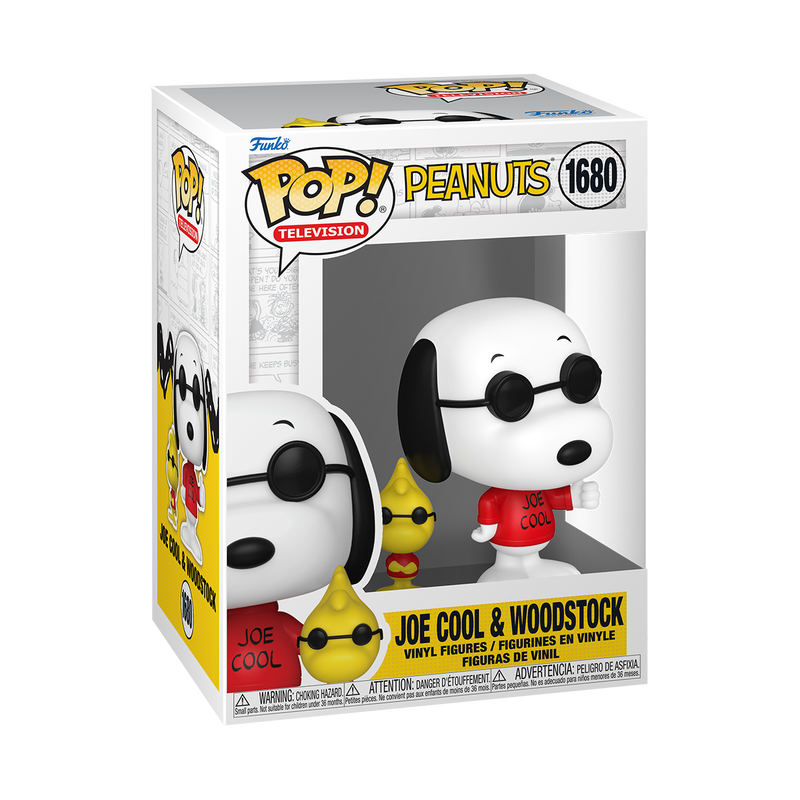 Funko Pop! & Buddy Television: Peanuts - Joe Cool & Woodstock #1680