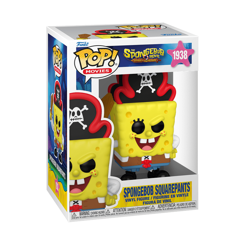 Funko Pop! Movies: The SpongeBob Movie: Search for SquarePants - SpongeBob SquarePants Pirate 1938 - Fundom